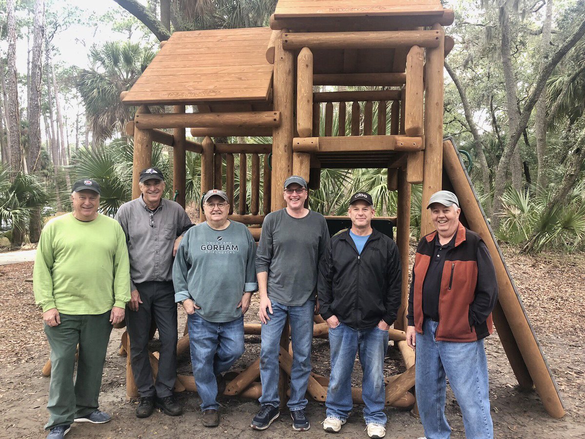 Look 👀 what the kids are getting! 🎈

This wonderful crew of guys are in the process of building out a Playground for Friends of Hunting Island and your member dollars! 

friendsofhuntingisland.org/membership