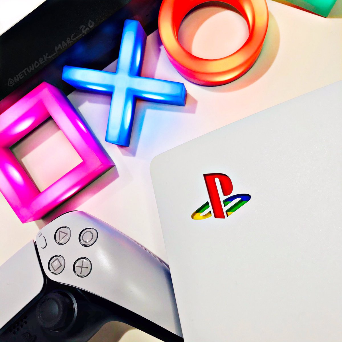 Network_Marc's tweet photo. A few people have done this but I just had to get this decal added to the #ps5 as it really finishes the look! https://t.co/DYBWeQwWiF