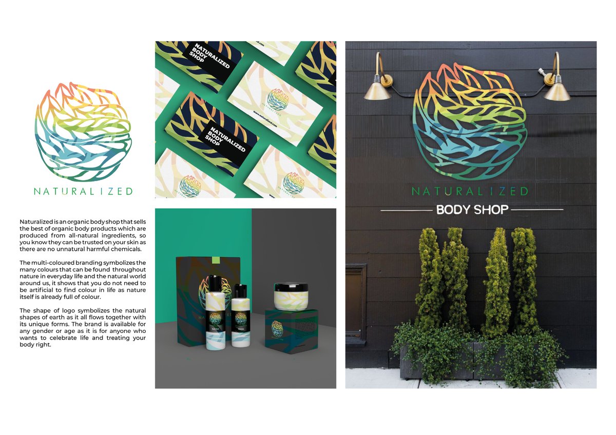 Looking for #graphics to give your company or #event that glow? We have the cream of the crop ready to help! Our talented #graphicdesigners can provide that health kick with some eye-catching #artwork. As Amee did for organic body shop Naturalized. More at fortyfourcreativehq.com/graphic-design…