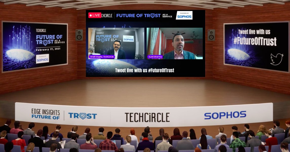 MosaicDigitalIN's tweet image. Sunil Sharma, MD Sales (India &amp;amp; SAARC), @Sophos quoted, &quot;people need to move from preventive to cloud based security which offers an absolute detection and also enables them to respond to digital attacks&quot; at @TechCircleIndia #FutureofTrust As A Service powered by Sophos