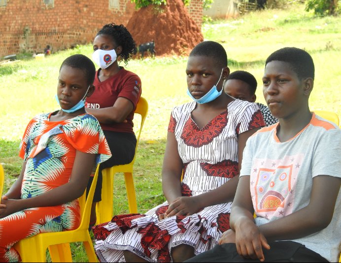 nankunda20's tweet photo. We reaching out to young people in the rural areas and encouraging them not to give up their education no matter the Challenges they have faced through the Lockdown season #LearningNeverStops @GirlsNotBrides @vowforgirls @GenevaGlobal @IriseEastAfrica @awdf01 https://t.co/0YNAhcIs4U