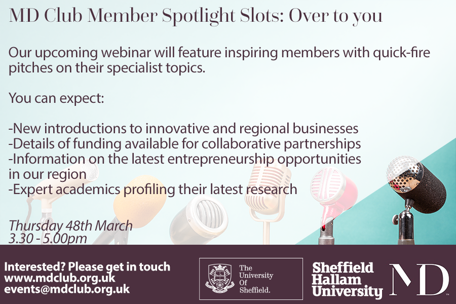 InnovNetworkSY's tweet photo. Just one week to go until our next event!
With talks on Intelligent Robots to Sheffield City Region SMEs this is one event you won't want to miss.
Will you be there? 👉 https://t.co/JzGJjP2h3c
#MDClubSheff https://t.co/nNpeY7D79P