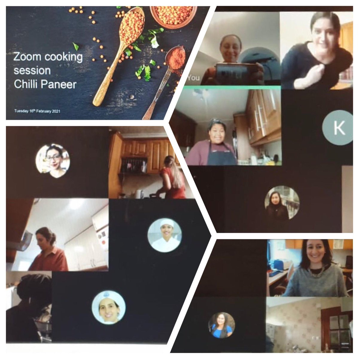 KDHenderson's tweet photo. And the perfect ending with an interactive cooking session with the wonderful 👏  nim a past student giving @LakefieldTC students a session on using paneer and introducing Chinese-indian cuisine.   Even i joined in this time🤗

#asianfusion #asiancuisine #learningandevelopment https://t.co/rZDzhP7IFw