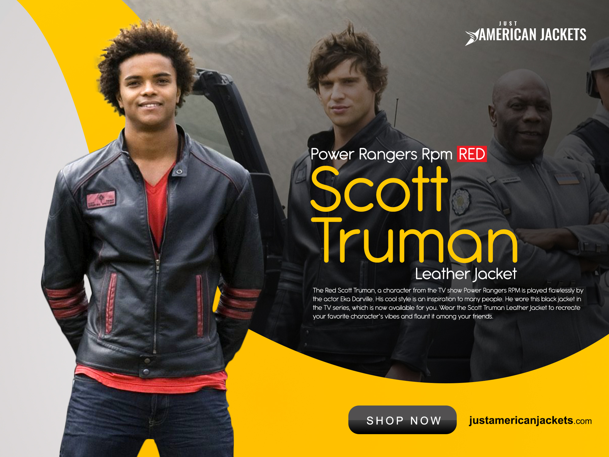 Power Ranger Motorcycle Jacket