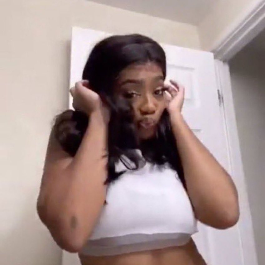 Ebony teen solo