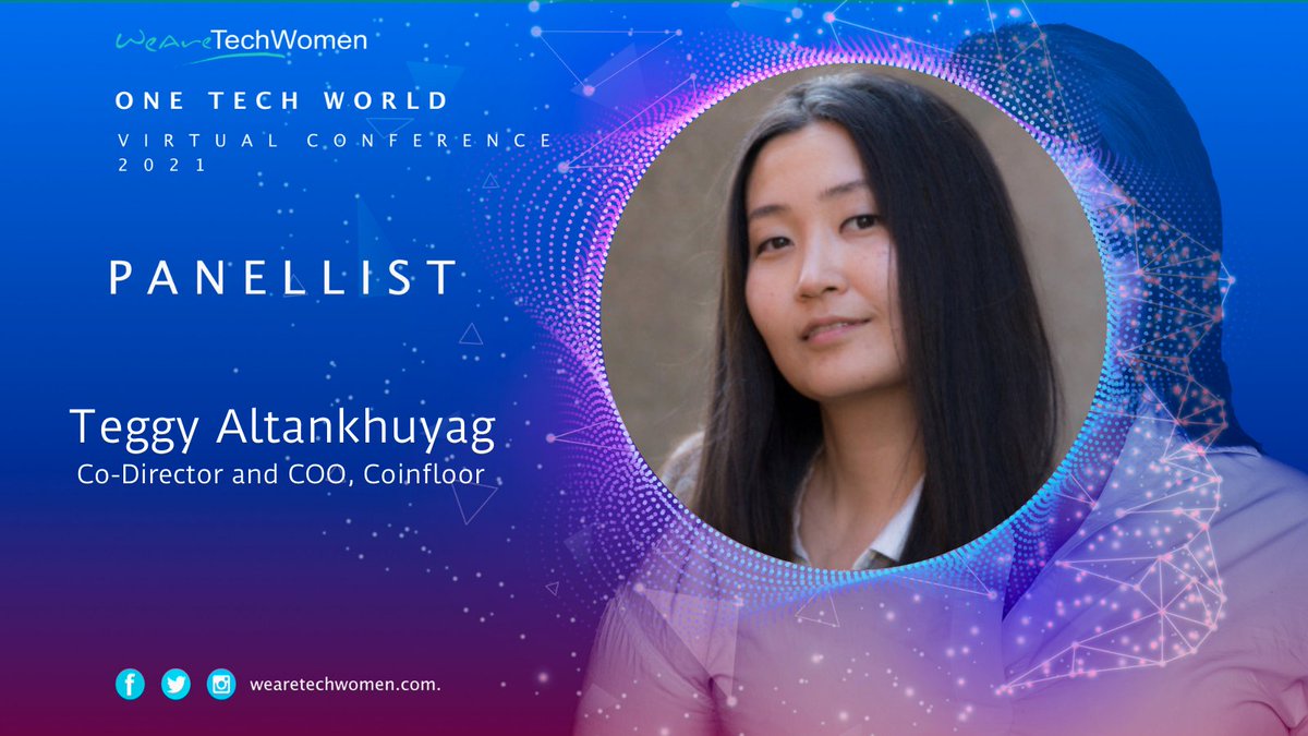 A big thank you to <a href="/teggy_a/">Teggy Altankhuyag</a> for joining us at the #OneTechWorld as a panellist and for the continued support. 👏

Our conference will provide opportunities to learn about emerging tech, and our amazing speakers &amp; panellists help make that happen.

wearetechwomen.com/conference/