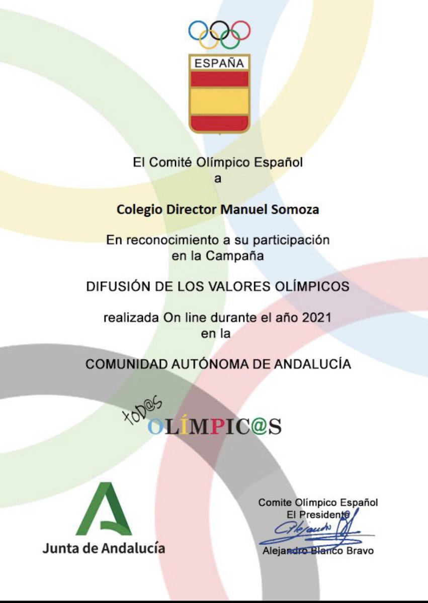 CEIP DIRECTOR MANUEL SOMOZA tweet media