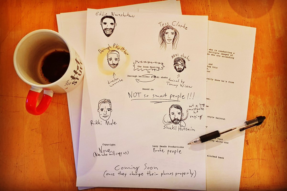 Another Zoom Meeting

...and another one off to the festivals thanks to the awesome &amp; talented people who helped make this project happen. 🙌🎬🎞
#filmmaking #shortfilms #wednesdayvibes #filmfestivals #actorslife #producerlife #creativity #comedy #zoommeeting #lockdownproject