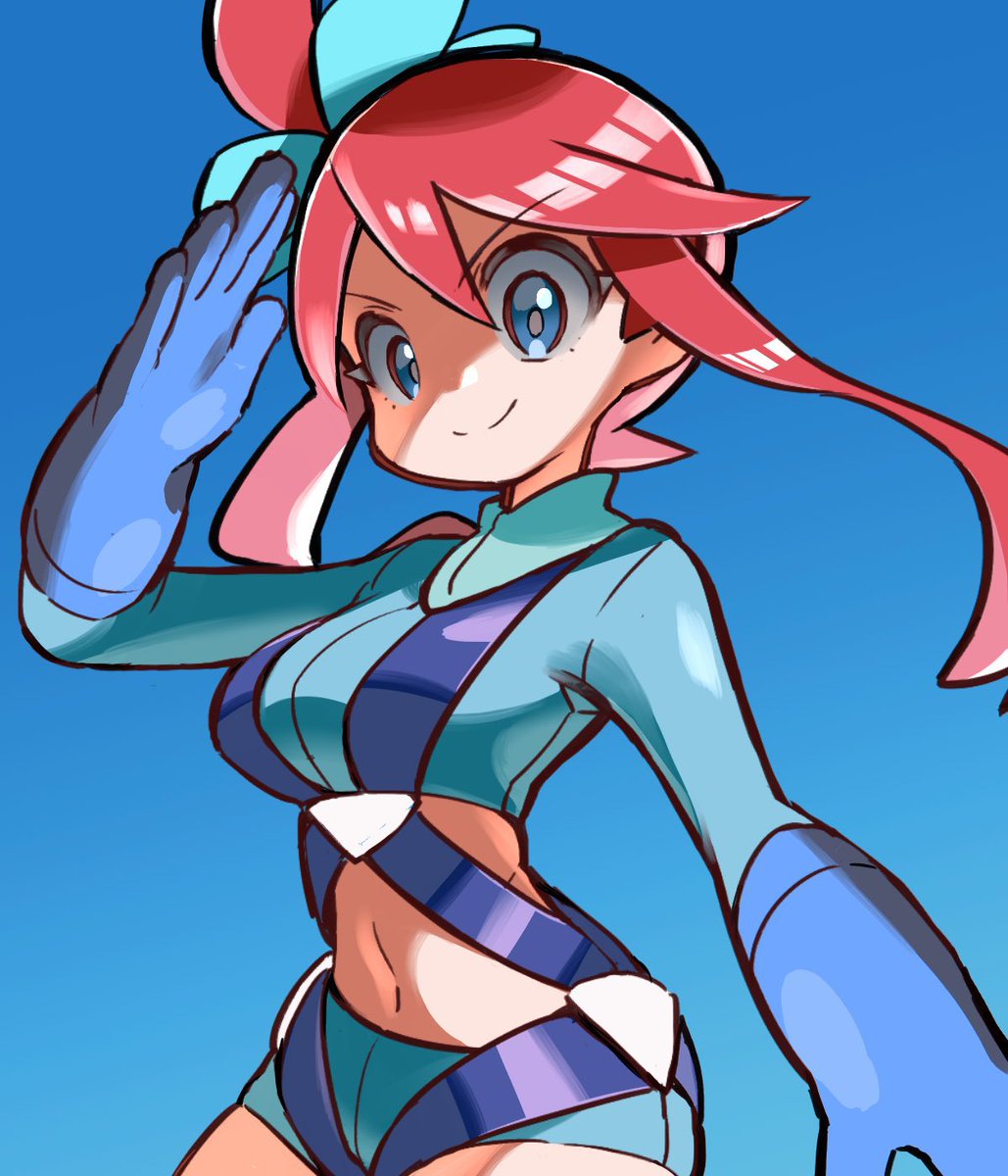 フウロ(ポケモン) 「あんまり無かった #見た人もなにか無言でイッシュ作品をあげる 」|遠藤ヒョウガのイラスト