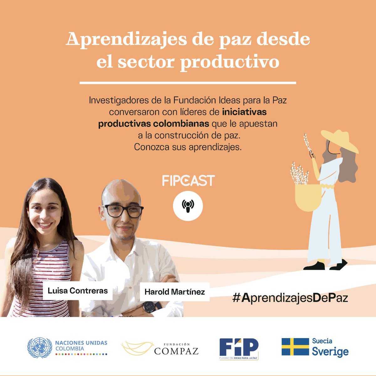 #FipCast 🎙️| Las oportunidades para apostarle a la construcción de paz saltan a la vista y varios empresarios y emprendedores las han convertido en herramientas para potenciar sus negocios. ¿Cómo lo han hecho? 

Escucha los #AprendizajesDePaz 👉 spoti.fi/372oOkf