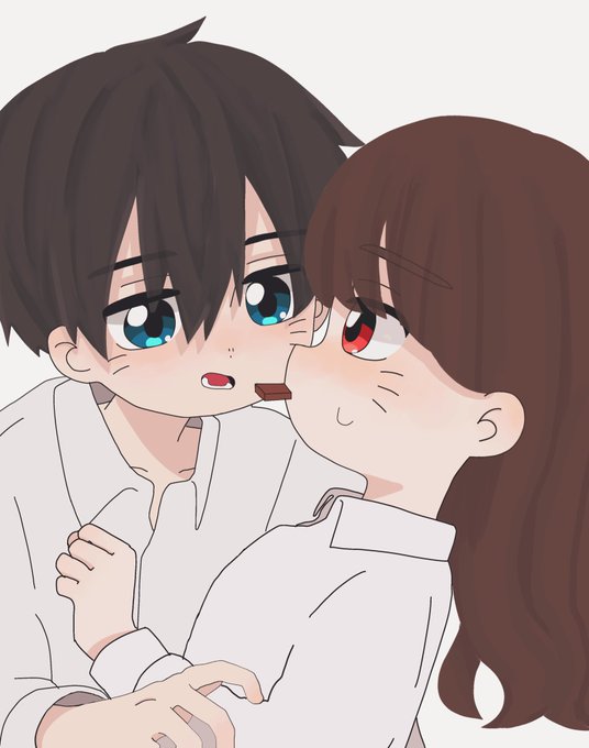 カップルイラストのtwitterイラスト検索結果