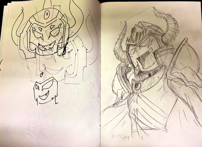 因みに隣のラクガキはこう 