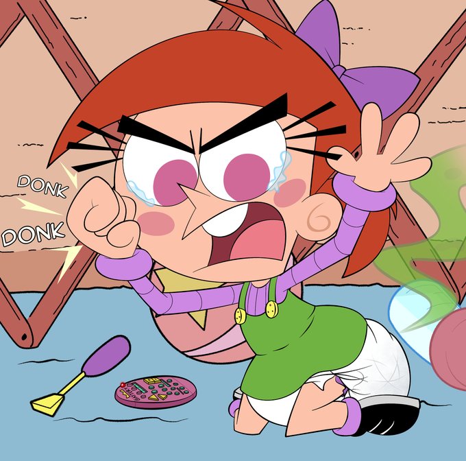 10. Vicky trapped in Carpet Critters. #timmy_turner. #fairly_oddparents. 