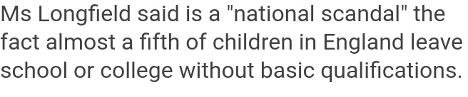 Totally agree with <a href="/annelongfield/">Anne Longfield</a>, it is a national disgrace and it needs addressing.
