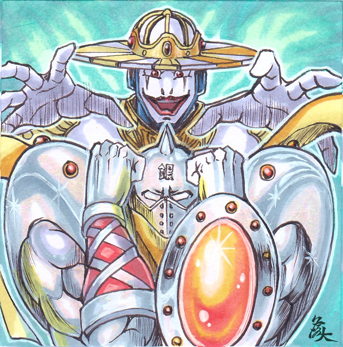 フジダイ Daily Post It Art Challenge S2 S2 10 2 Kin219 シルバーマンvsサイコマン 一日一ポストイット絵 キン肉マン キン肉マンアニメ化 ゆでたまご シルバーマン サイコマン 完璧超人始祖 ベストバウト 始祖編ベストバウトの一つだと思います