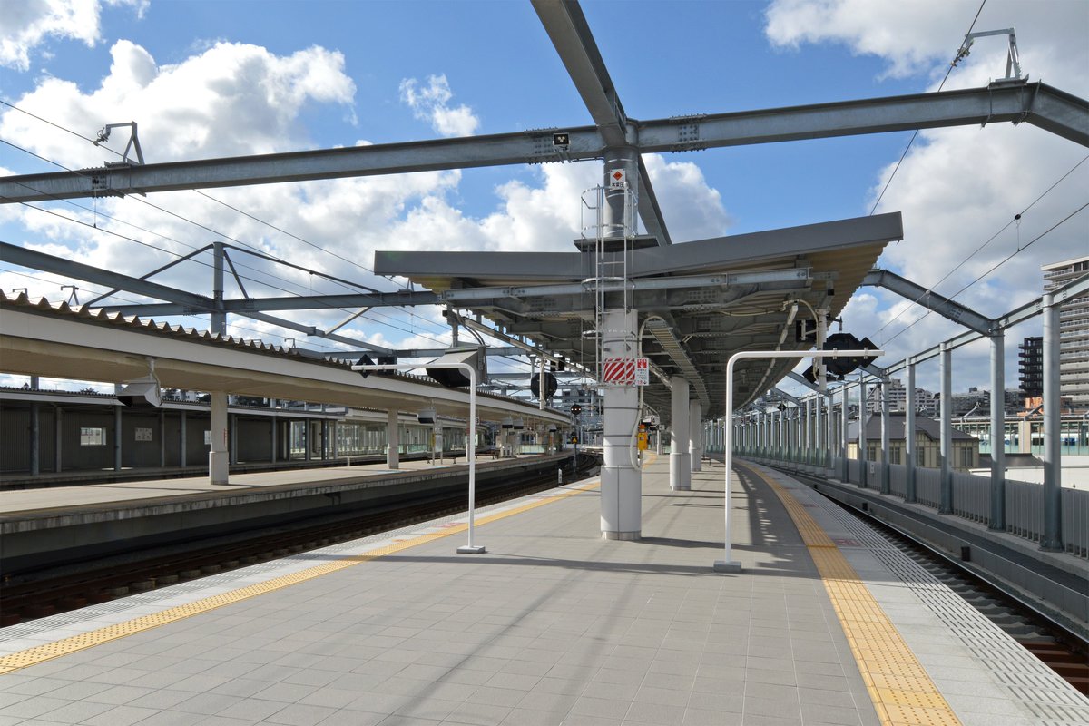 折尾駅 鹿児島本線 筑豊短絡線 高架化工事10 21年1月