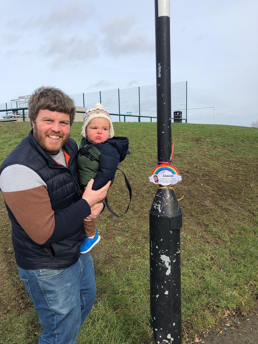 Had a great morning getting some fresh air and doing the <a href="/MonteneyPrimary/">News</a> rainbow walk. It was lovely to see so many other families doing the same! #Monteney   #walk #freshair