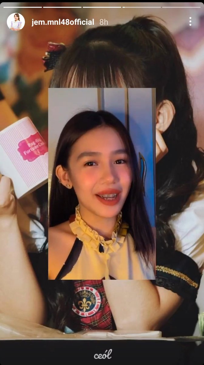 ceol48's tweet photo. yung ig story ni #MNL48Jem parang naka-shoutout ako 😭🤣😭🤣 https://t.co/wnAYGrbujJ