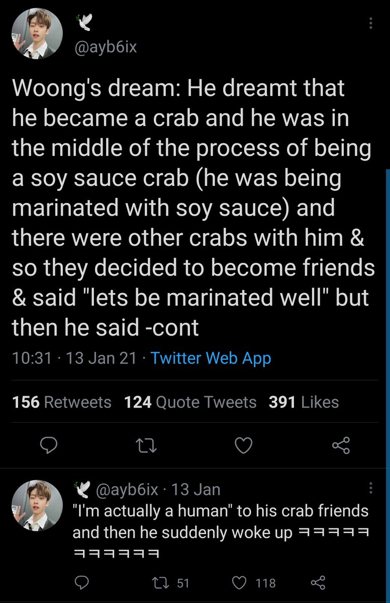 his questionable dreams