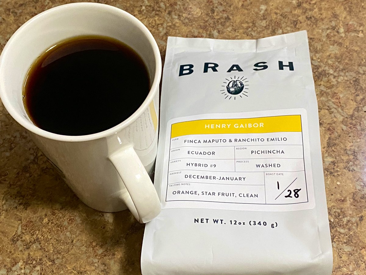 G___Desrosiers's tweet photo. Big cup of #humpday fuel courtesy of Brash Coffee and the @theFerventfew coffee exchange! https://t.co/inhE9uamhc