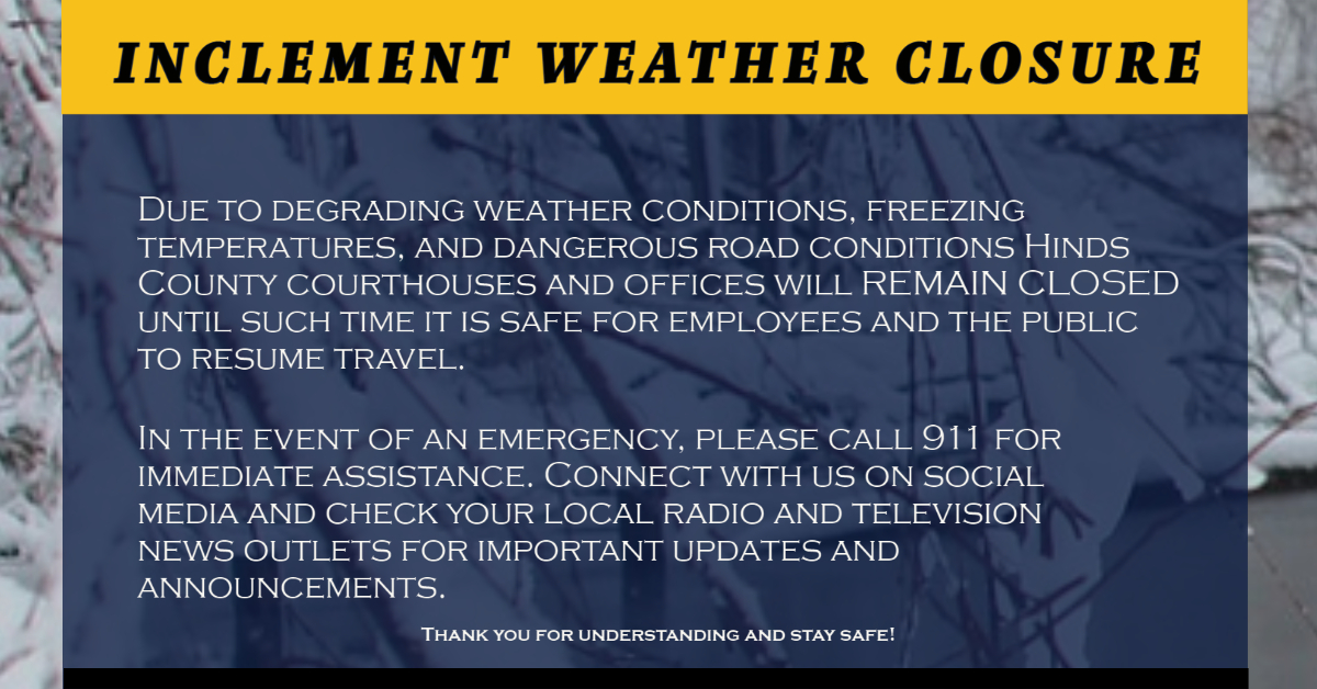 Hinds County, MS (HindsCountyMS) / Twitter