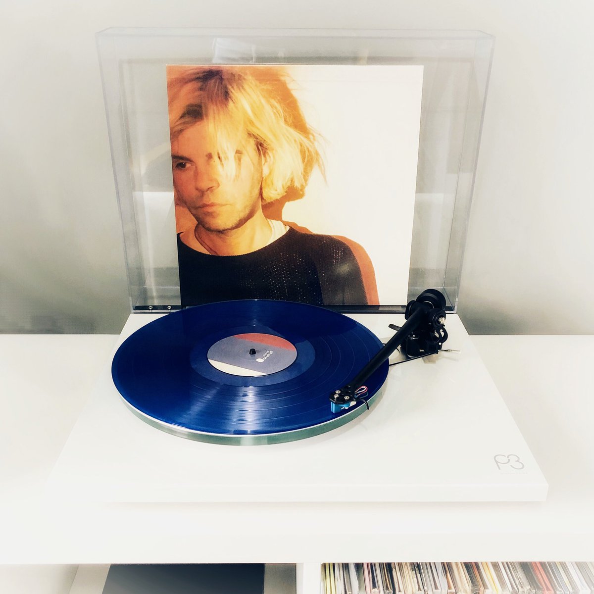 73 @Tim_BurgessAs I Was Now ⠀⠀Hi Tim, coffee? I love how colourful this record sounds. It’s warm, sunny and I can’t help think that it sounds like how everyone would like to feel. Limited to 500 copies on blue translucent vinyl #AtoZMusicChallenge #AtoZMusicCollection