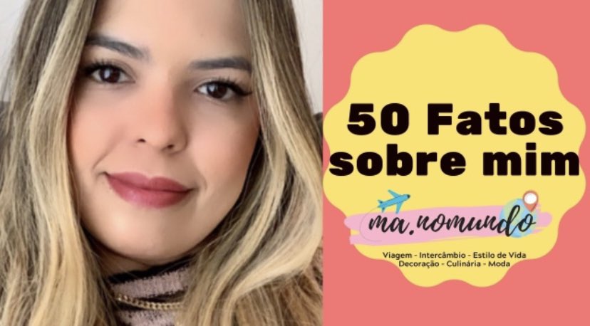 ma_nomundo's tweet photo. 50 Fatos Sobre Mim - MaNoMundo #manomundo https://t.co/Nj1ZsAgE38 via @YouTube https://t.co/Dslm3Yr0Qz