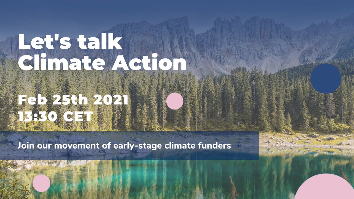 GoBeyondNet's tweet image. Join our next info session on Feb 25th to learn how Business Angels can play a role in the transition to #carbonneutrality. Our special guest for this session is Robert Hokin from @GreenbackersIChttp://ow.ly/DhZr50DCrdy

#impactinvesting #angelinvesting #climateaction #sdg13