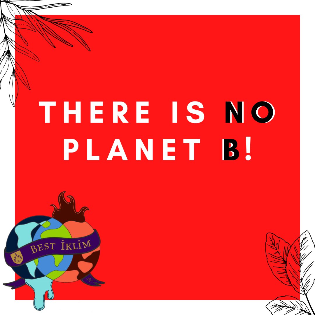 Gidebileceğimiz bir başka Dünya yok! // There’s nowhere else to go! #bestiklim #climatechange #TheresNoPlanetB #iklimdeğisikliği #iklimkrizi #çevre #environment