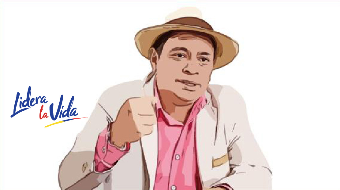 lideralavida's tweet photo. #LideraLaVida quiere hacer un homenaje a Luis Fernando Arias, líder de @ONIC_Colombia del Pueblo Kankuamo, nuestro aliado en la defensa de los derechos de los pueblos indígenas, la justicia social, el liderazgo y la paz. Conoce su perfil ▶️ https://t.co/xwfBZG05P1 https://t.co/DnjIfw1qvc