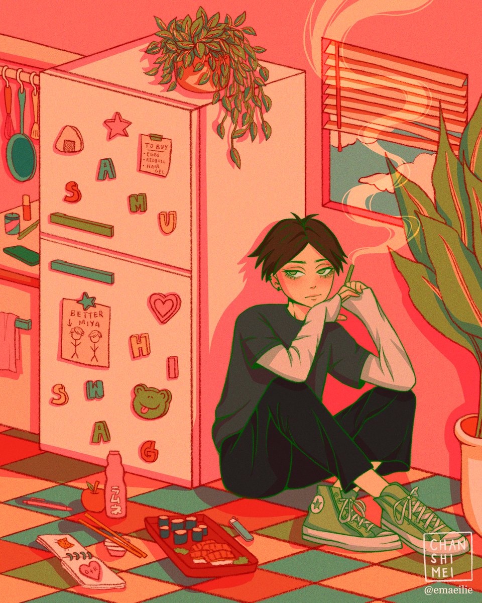 suna’s kitchen 🍃🍄🌷

#haikyuu #haikyuufanart #suna