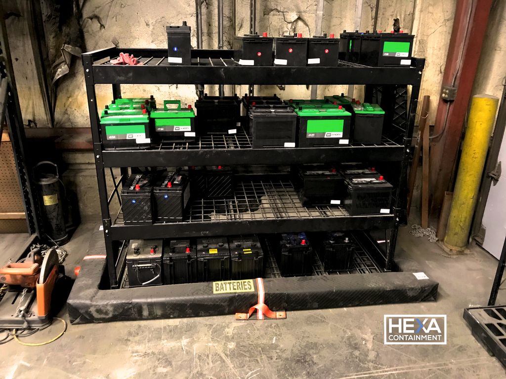 hexacontainment's tweet photo. Do you need a safer and cleaner way to store batteries in your shop? Don't sweat it! HEXA has battery berms to contain the chemicals and acids that could be harmful to your shop and employees. You Name It, We #ContainIt!
https://t.co/VzBJX3fL0R
833-439-2247 https://t.co/j6K88oajyu