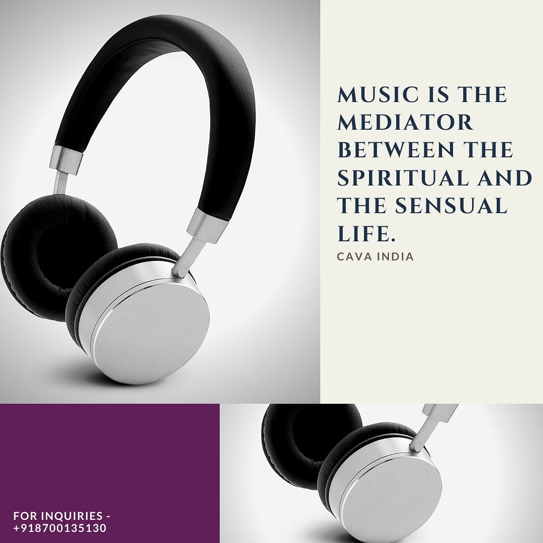 CavaIndia's tweet photo. Music is the mediator between the spiritual and the sensual life.
#cavamusic #headphone #earphone #neckband https://t.co/2hsR4egf8C