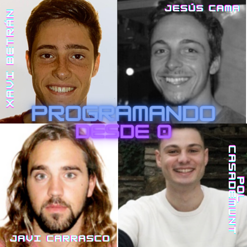 a1_Programando0's tweet image. #Nuevafotodeperfil
La família al complet❗️ Nosaltres 4 formarem el grup “Programando desde 0” i buscarem guanyar la copa🏆, però sobretot aprendre🧠 d’una forma diferent, divertida i emocionant.
📝Objectius clars i ment oberta a l’aprenentatge.👈🏼
#PEAFE_2021
