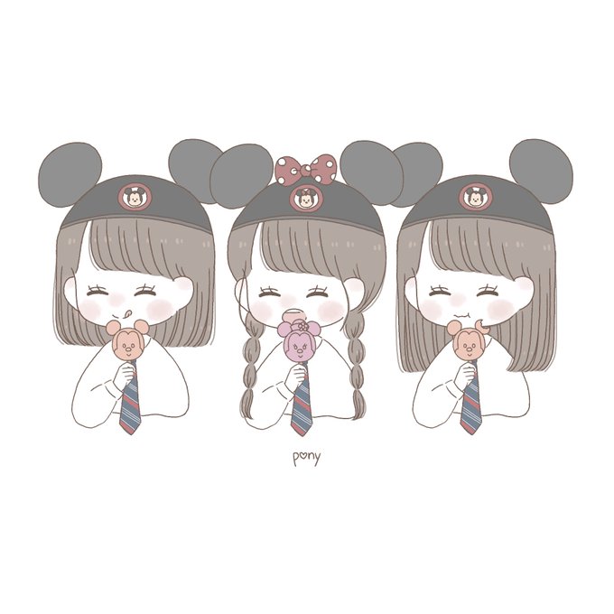 制服ディズニーのtwitterイラスト検索結果