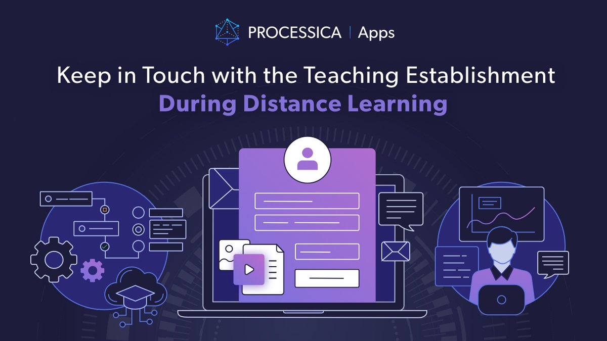 processica's tweet photo. #ProcessicaApps keep you in touch with the teaching establishment during distance learning with all the hot news, upcoming events, and more.
https://t.co/Q2vzSpOS9n
#NoCode #NoCodeAutomation #serverless #webform #digitalform https://t.co/jrGUZj5Uiq