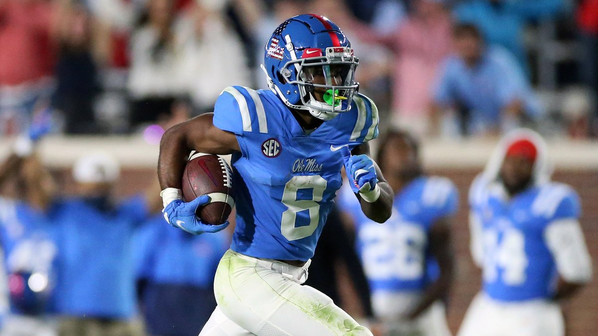 out of those 31 WRs...Elijah was ranked 3rd in reception percentage with 57.9%First in this 2021 draft class