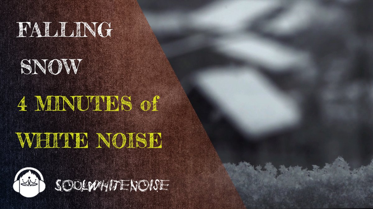 SoulWhiteNoise's tweet photo. 🔥HOT🔥

Enjoy my latest #relaxing video.
▶▶ https://t.co/8Jgfwu3c2v ◀◀

#winter #winterwindow #windowsnow #snow #snowscene #snowfall #snowfalling #snowflakes #fireplace #fireplacesounds #firecrackling

Check it out on YouTube, and tell us where you're listening from.😊 https://t.co/Af5MS8rPo3
