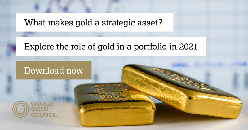 GOLDCOUNCIL's tweet photo. Gold’s unique attributes as a scarce, highly liquid and uncorrelated asset highlight that it can act as a genuine diversifier over the long term. Discover the role of gold as a strategic asset and explore its potential impact on your portfolio in our latest report.