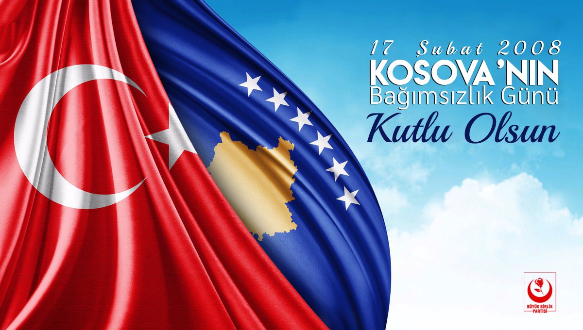 17 Şubat 2008 tarihinde bağımsızlığını ilan eden dost ve kardeş Kosova Cumhuriyeti'nin Bağımsızlık Günü'nü kutluyor, yüzlerce yıldır süren iyi ilişkilerimizin ve #Kosova'nın bağımsızlığının ilelebet devam etmesini diliyorum.