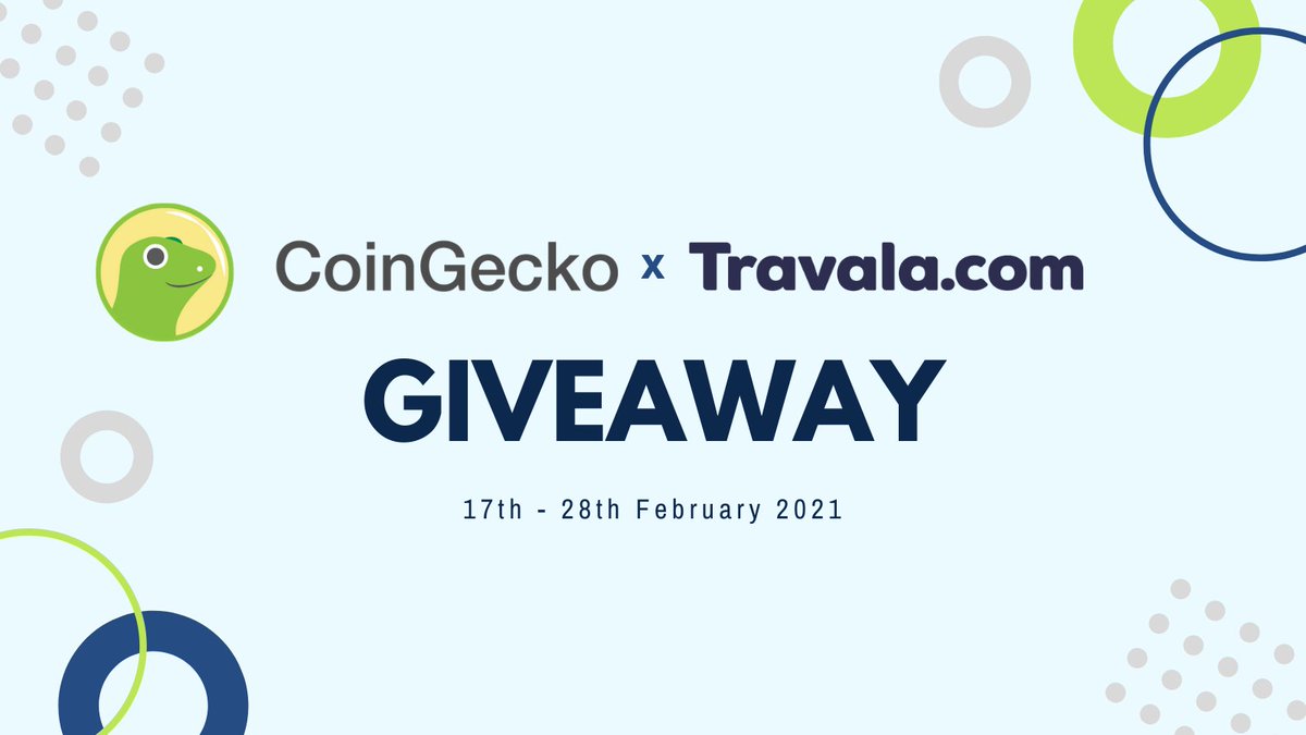 Hey everyone, are you ready for another giveaway? 😉

This time we’re partnering up with <a href="/travalacom/">Travala.com 🏨 ✈️</a>, the world’s leading blockchain-based travel booking platform! Five lucky winners will receive 100 AVA tokens each 😱  

What are you waiting for?! gcko.io/f0uh1ug
