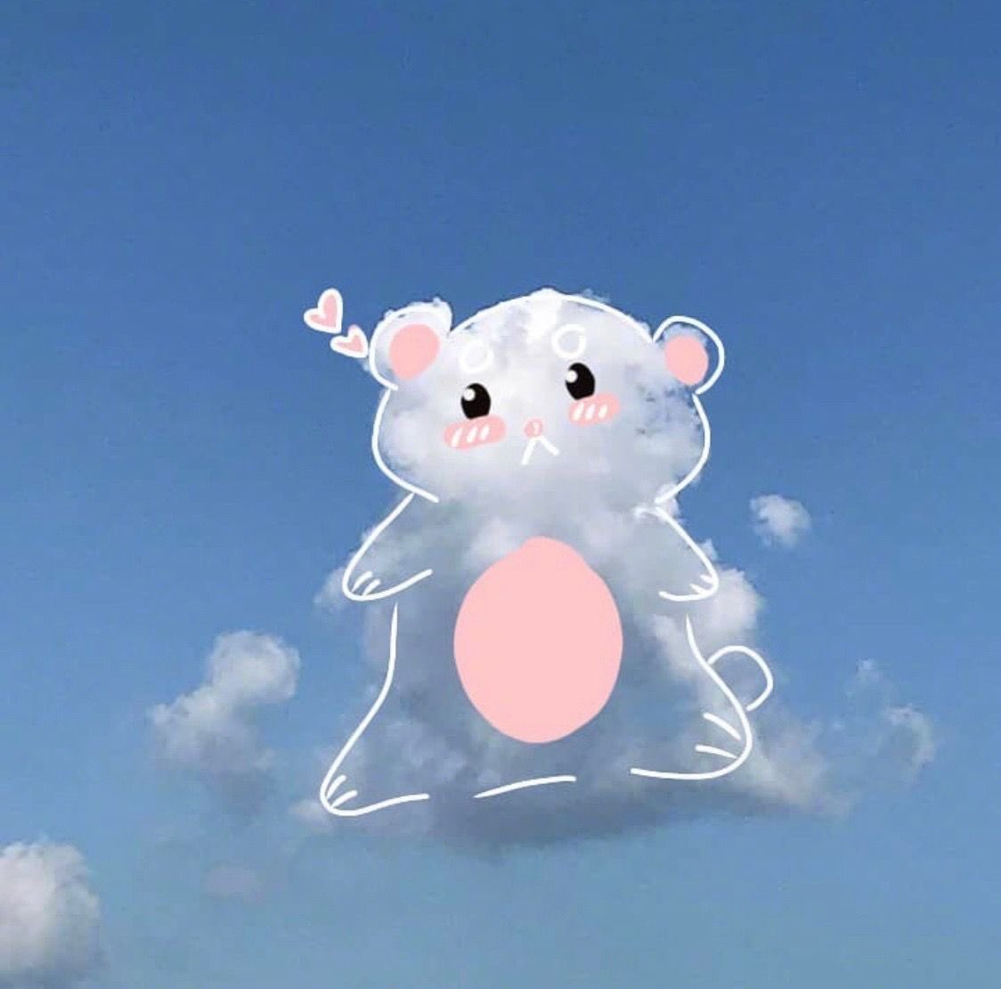 seokuva's tweet photo. cute clouds ☁️💕 https://t.co/u26cvfHlfD
