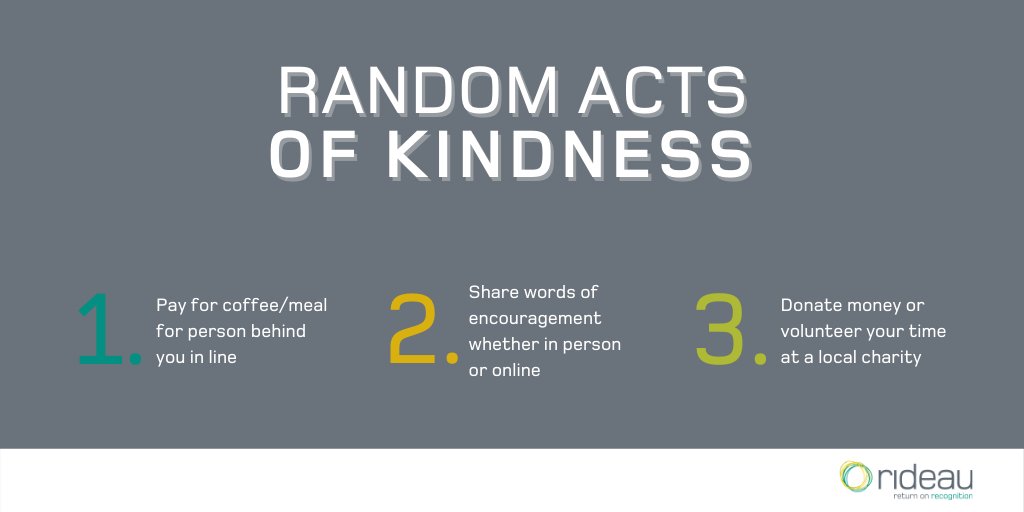 Random Acts of Kindness Day is today, February 17th, and there are many ways it can be celebrated! Here are three different ways to do so: pay for someone's coffee, share words of encouragement whether in person or online, donate money or volunteer your time at a local charity