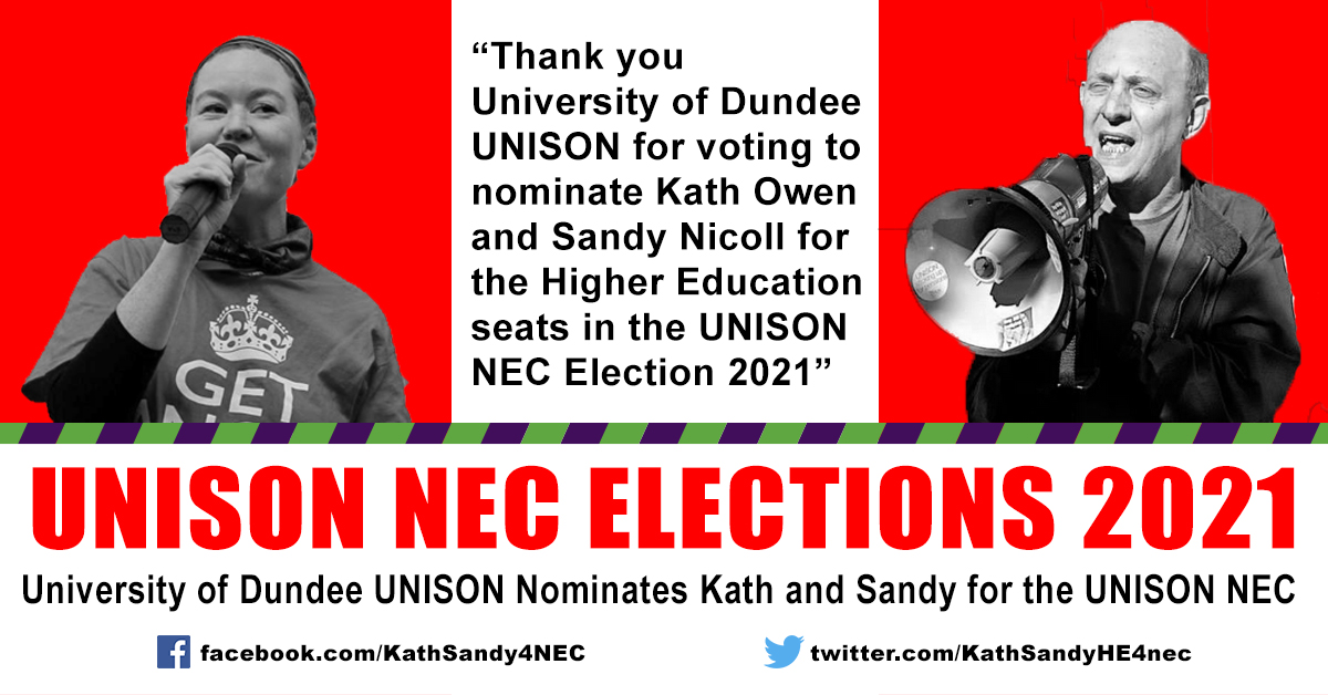 KathSandyHE4Nec's tweet photo. Thank you Dundee for nominating us! Really pleased to have received our first nomination from the nation of Scotland @Paul4Nec https://t.co/cTOHAzMigt