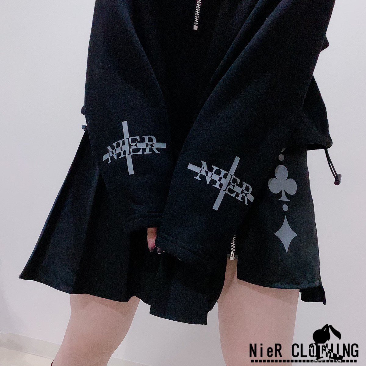 NieR_tokyo's tweet photo. 🎁1時間〆切プレゼント企画🎁

猫耳付き短丈プルオーバー【Ladies】

🎁3名様にプレゼント🎁

ユニセックスアイテムです🐰

◼応募方法
フォロー(@NieR_tokyo) &amp; RT
◼締切〆  本日24時

※鍵垢の方も対象内です。
こちらの商品は〆切後販売予定となります。
是非ご参加ください🙇‍♂️🙇‍♀️ https://t.co/pE9dcbw5lQ