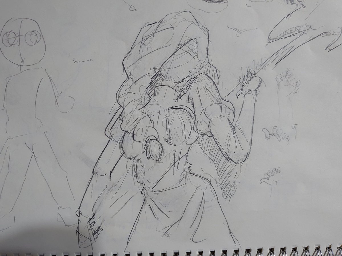 冥冥さんのラフ

最近になって読み始めました。
近いうちにPCで描きまする。 