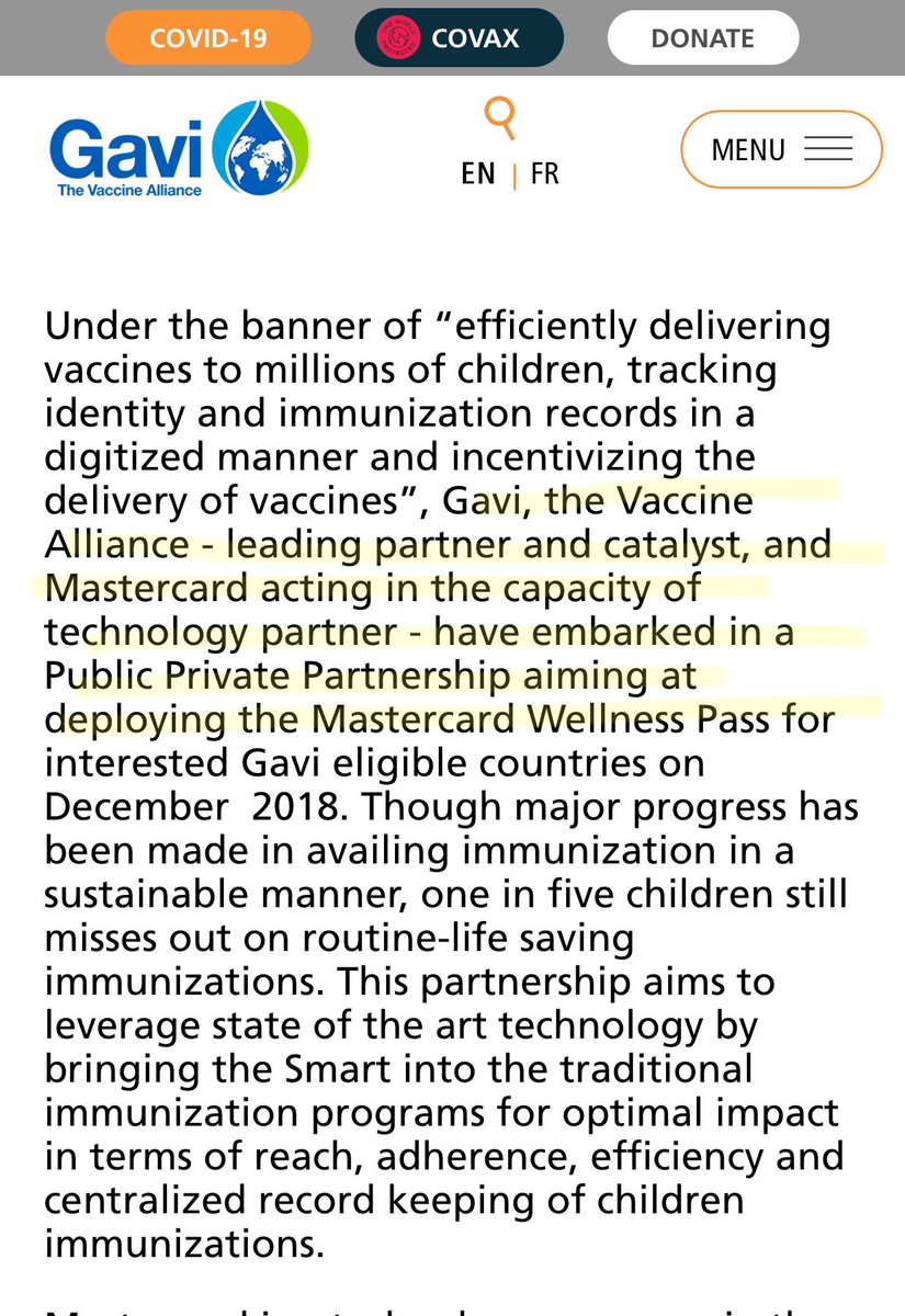 Sabotaging attempts to harness publicly funded research for the good of the public in favor of profit driven partnerships is not charity, it is corporate wrecking in order to gain more captive customers for their MasterCard sponsored vaccine passports & to funnel more gov’t funds