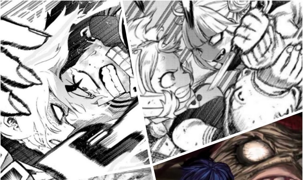 But Deku here is acknowledging that his greatest villain, even someone as evil as Shigaraki is - at heart, is a person And this is a subplot that has been present in our students and their respective villains Ochako and Toga is one of the big ones and of course they parallel