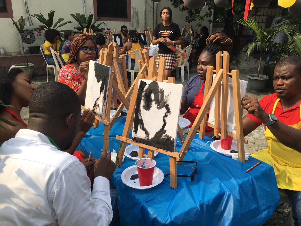 Paint and Sip with Gabzville tweet media