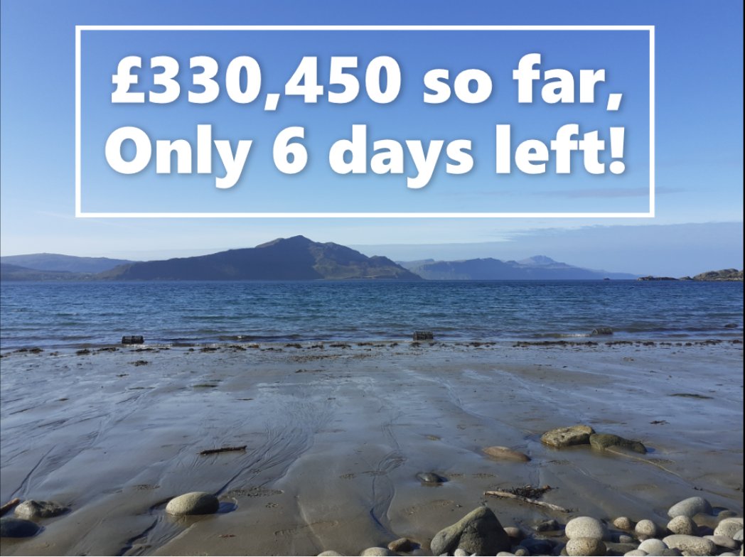 RaasayHydro's tweet image. We have raised £330,450 so far including the offline investments that have yet to be added to the Crowdfunder total!

There are only 6 days left to invest, so please follow the link below to help make this great #community #energy project a reality!

crowdfunder.co.uk/raasay-communi…